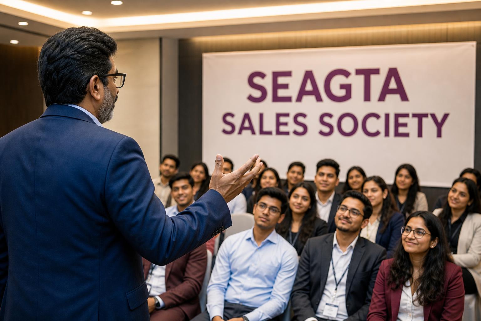 SEAGTA Sales Society coaching session with engaged sales professionals